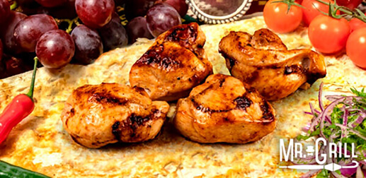 Шашлык из куриной грудки