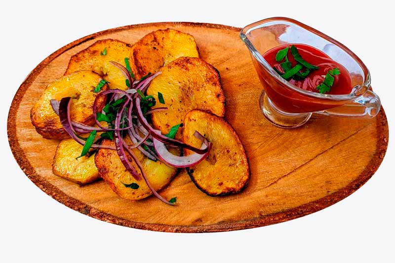 Картошка на углях