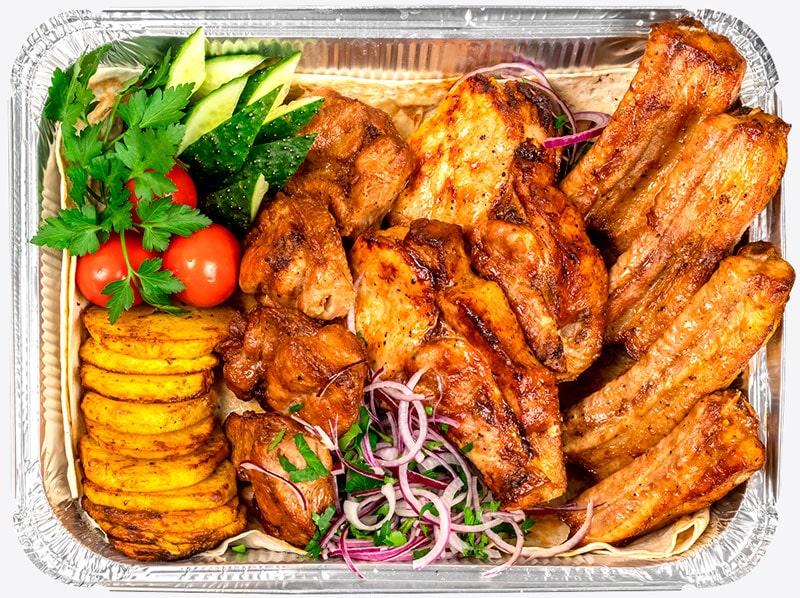 Сет свиного шашлыка