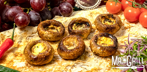 Овощной салат на углях